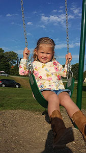 Anderson Orchard Children's Swings in Mooresville, Indiana